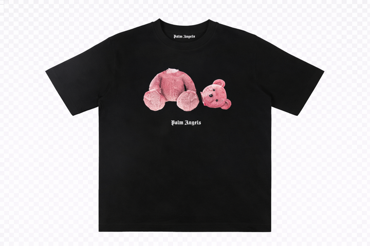 Palm Angels Bear Classic T-Shirt Black/Pink