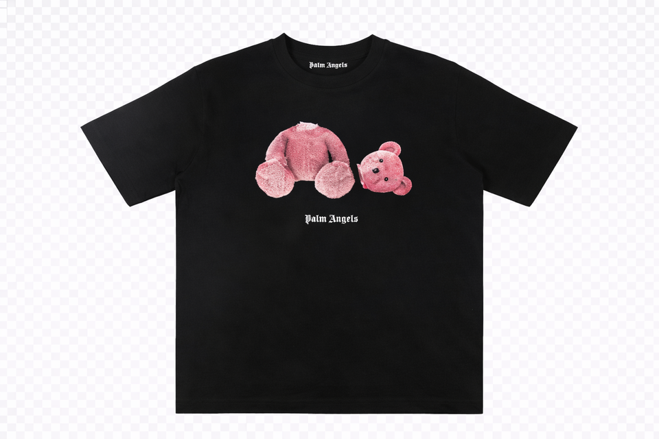 Palm Angels Bear Classic T-Shirt Black/Pink