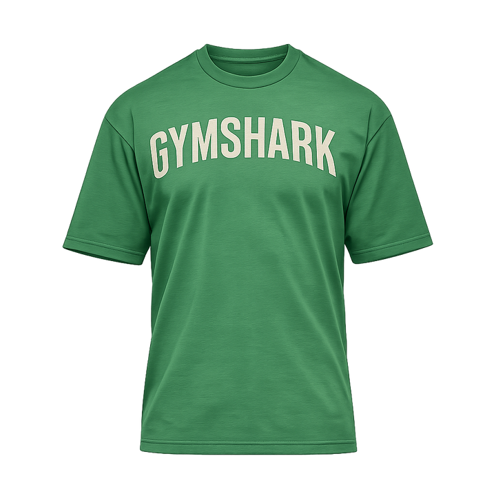 Gymshark Worn Graphic T-Shirt oversized fit Lift Green
