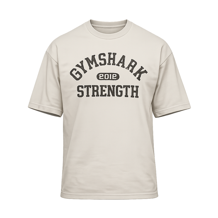 Gymshark 2012 Strength T-Shirt Pebble Grey