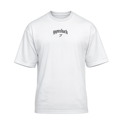 Gymshark Outline Graphic T-Shirt oversized fit White