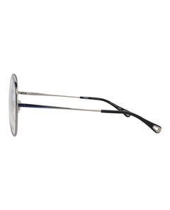 Chloe Aviator-Frame Metal Optical Frames Blue Blue Transparent (CH0019O-30009854-001)