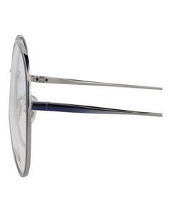 Chloe Aviator-Frame Metal Optical Frames Blue Blue Transparent (CH0019O-30009854-001)