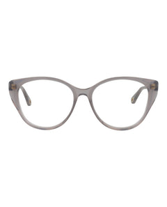 Chloe Cat Eye-Frame Bio Acetate Optical Frames Grey Grey Transparent (CH0052O-30011440-006)