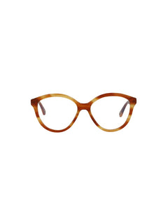 Chloe Cat Eye-Frame Bio Acetate Sunglasses Havana Havana Transparent (CH0089S-30013114-001)