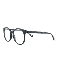 Chloe Round-Frame Bio Injection Optical Frames Blue Blue Transparent (CH0006O-30009871-006)