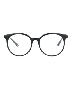 Chloe Round-Frame Bio Injection Optical Frames Blue Blue Transparent (CH0006O-30009871-006)