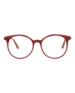 Chloe Round-Frame Bio Injection Optical Frames Orange Orange Transparent (CH0006O-30009871-004)
