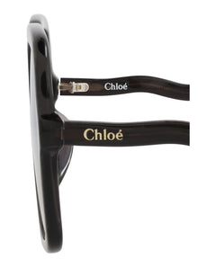Chloe Square-Frame Bio Acetate Sunglasses Grey Grey Blue (CH0086SA-30012858-001)