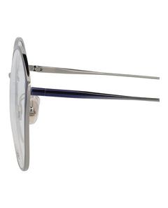 Chloe Square-Frame Metal Optical Frames Blue Blue Transparent (CH0017OA-30009909-001)