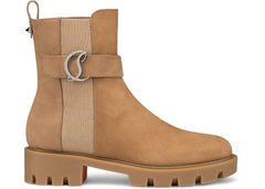 Christian Louboutin CL Chelsea Booty Lug Flat Roca (Women's)