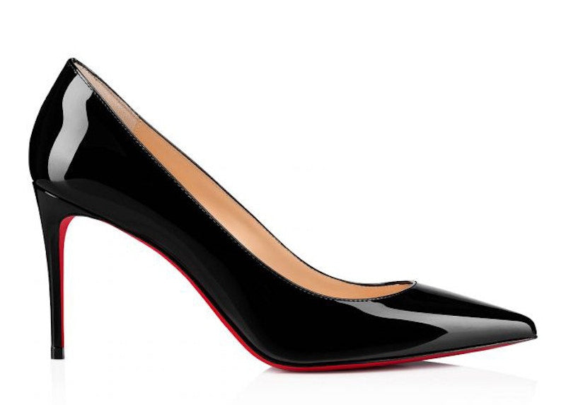 Christian Louboutin Kate 85mm Pump Black Patent Leather