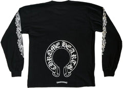 Chrome Hearts Horse Shoe L/S T-Shirt Black
