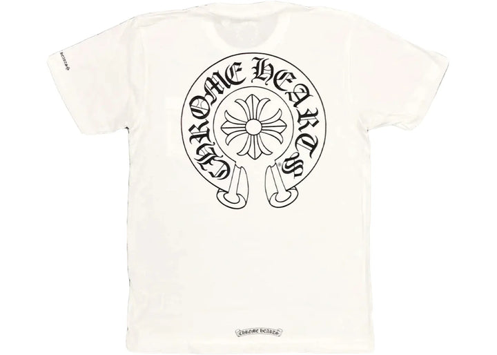 Chrome Hearts Horse Shoe Logo Pocket T-Shirt White