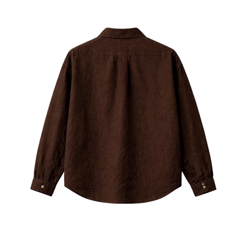 Classic Mercer Shirt – Dark Cocoa