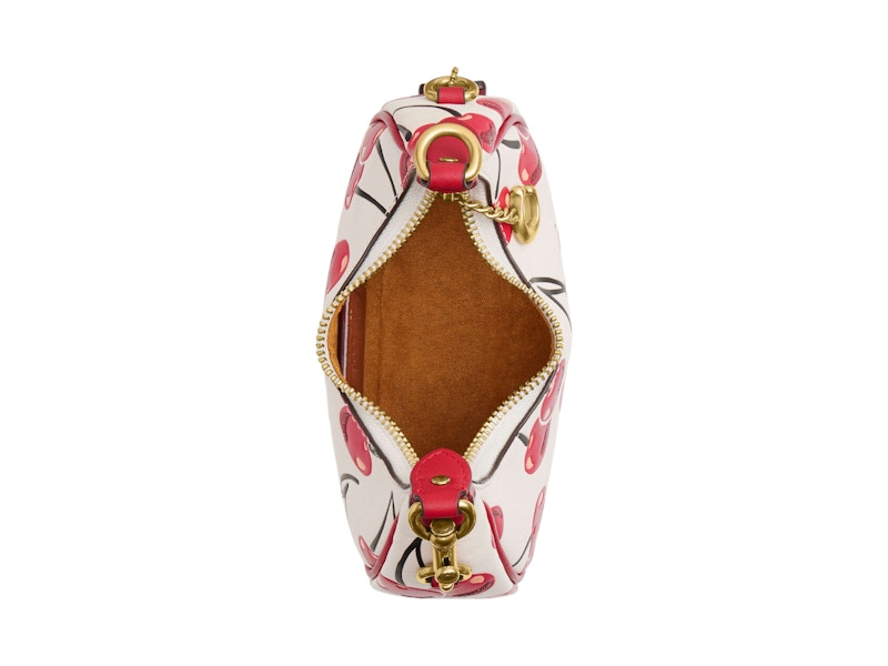Coach Jonie Bag Cherry Print Brass/Chalk Multi