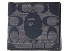 Coach x BAPE Coin Wallet Navy