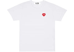 Comme Des Garcons Play x Invader T-Shirt White