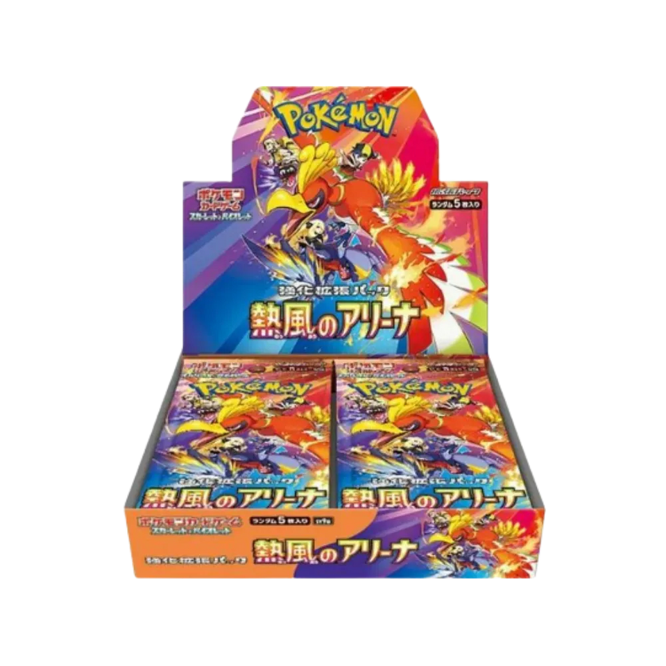 Pokemon Japanese Heat Wave Arena Booster Box