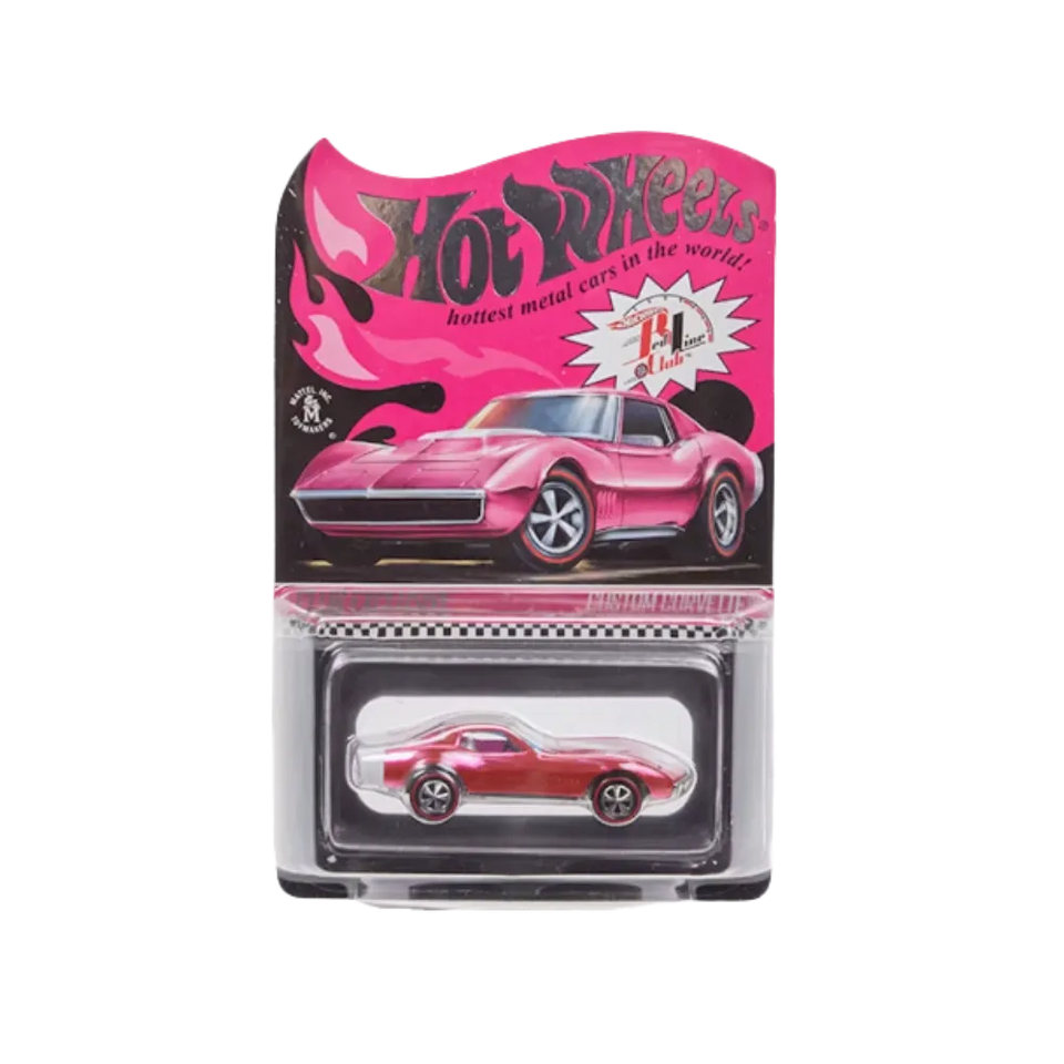 Hot Wheels RLC Custom Corvette Spectraflame Pink