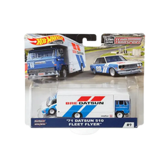 Hot Wheels 2019 Hot Wheels Team Transport D FYT14 Fleet Flyer w/ Mercedes-Benz 190E