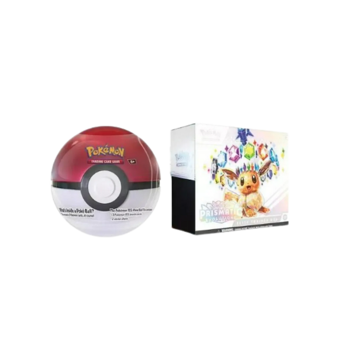 Pokemon Prismatic Evolutions Sam's Club Elite Trainer Box And Pokeball