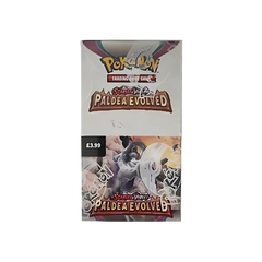 Pokemon Paldea Evolved Half Booster Box