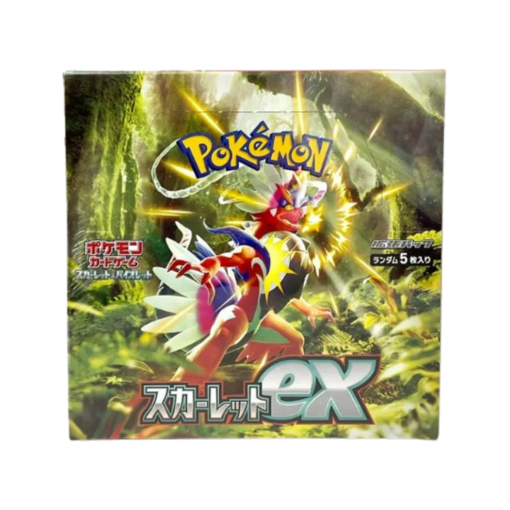 Pokemon Japanese Scarlet Ex Booster Box