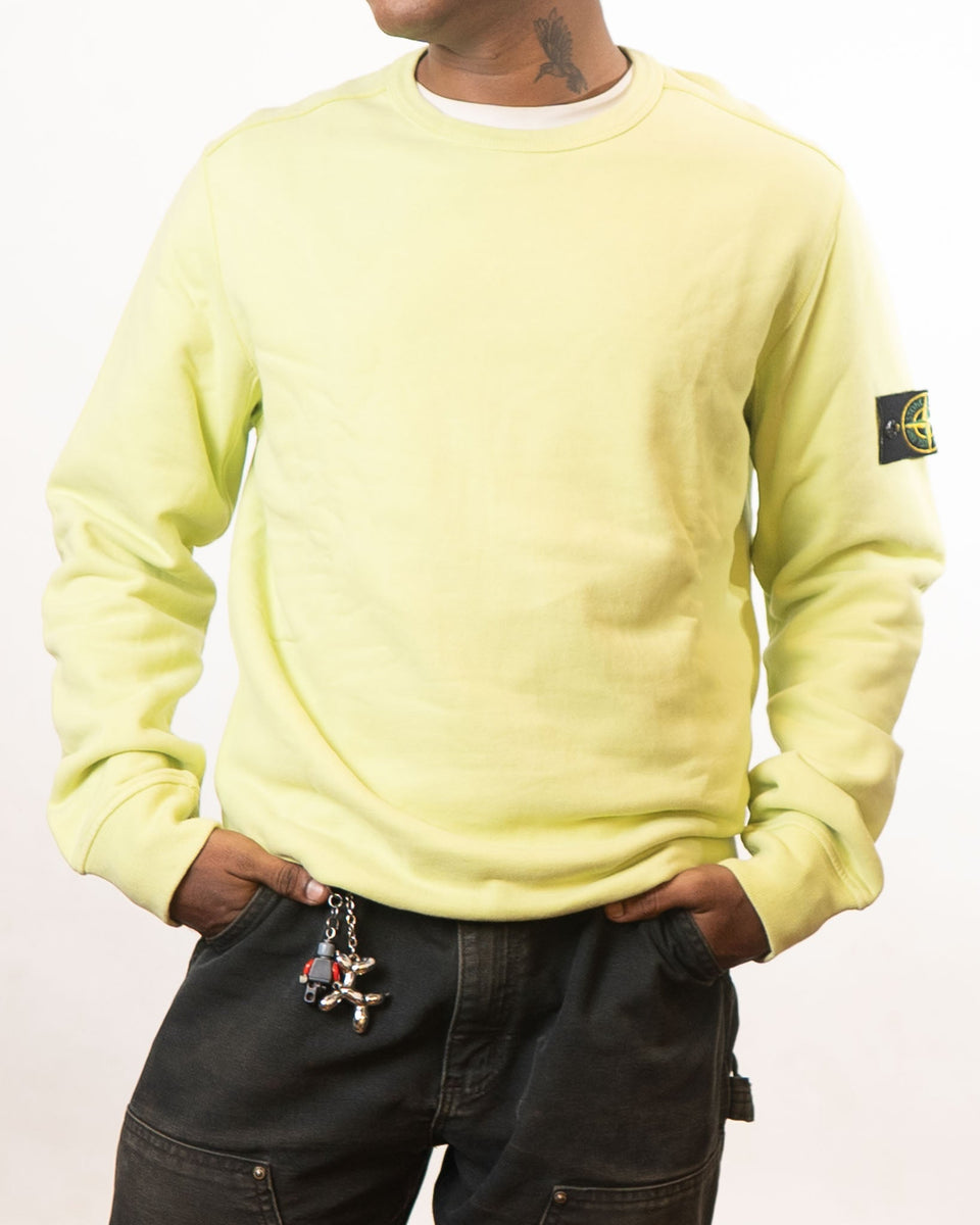 Stone Island Green Full Sleeves T-Shirt (S)