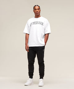 Gymshark Crest Tall Joggers Black