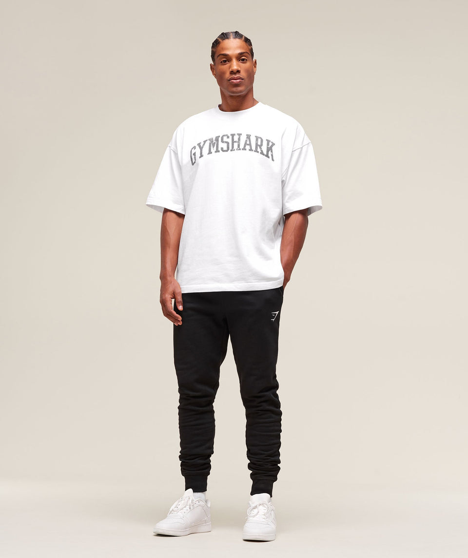 Gymshark Crest Tall Joggers Black