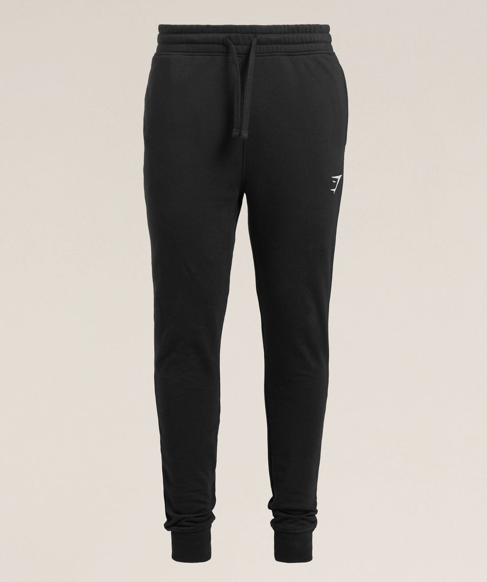 Gymshark Crest Tall Joggers Black