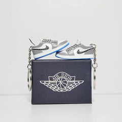 3D Sneaker Keychain With Box - AJ1 Low Dior