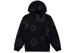 Denim Tears Cotton Wreath Hoodie Black Monochrome
