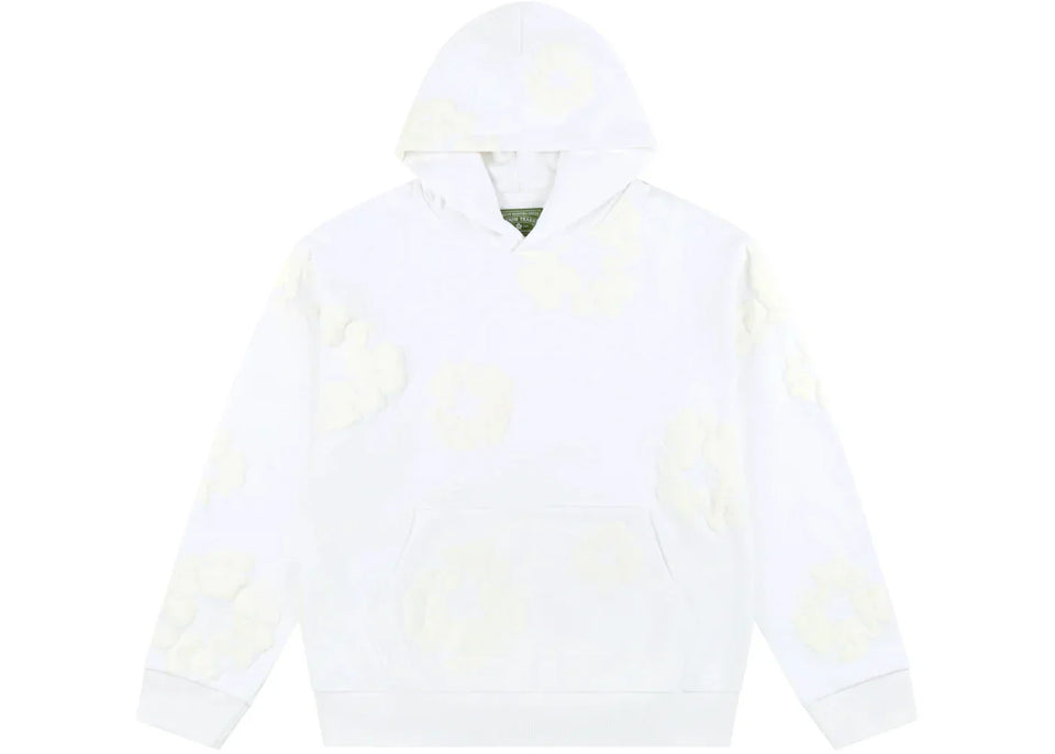 Denim Tears Mono Cotton Wreath Sweatshirt White
