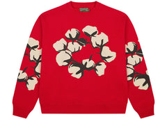 Denim Tears x Cpfm Cactus Tears Crewneck Red