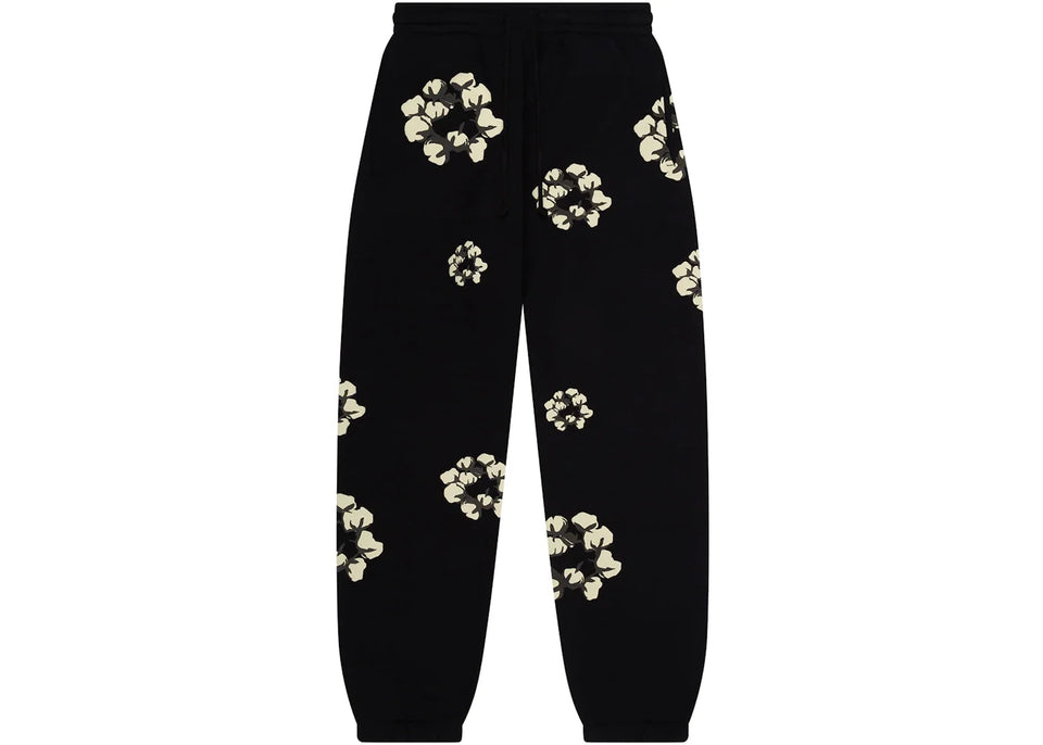 Denim Tears x Cpfm Cactus Tears Wreath Sweatpants Black