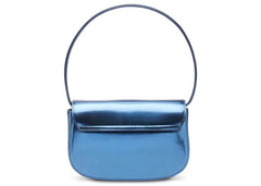 Diesel 1Dr Shoulder Bag Mirrored Leather Blue