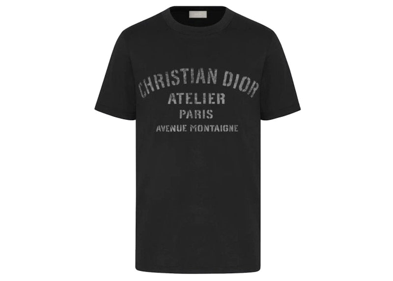 Dior Oversized Christian Dior Atelier T-Shirt Black
