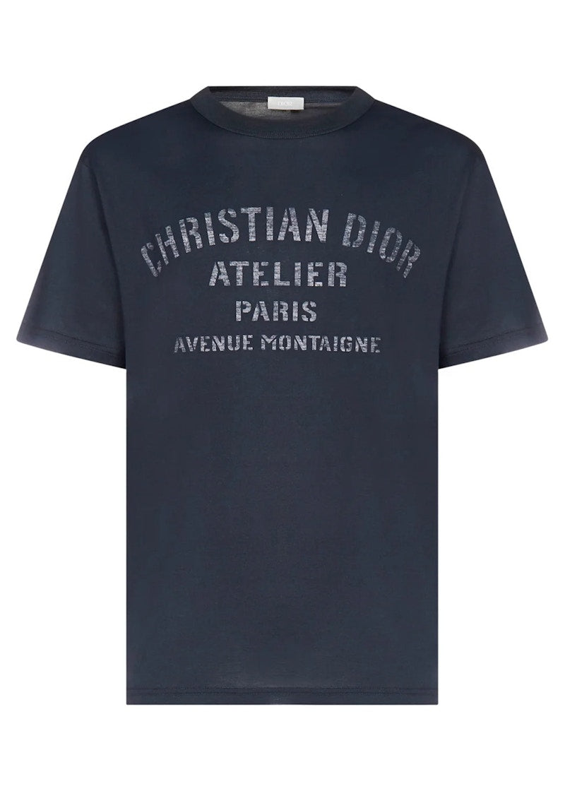 Dior Oversized Christian Dior Atelier T-Shirt Navy