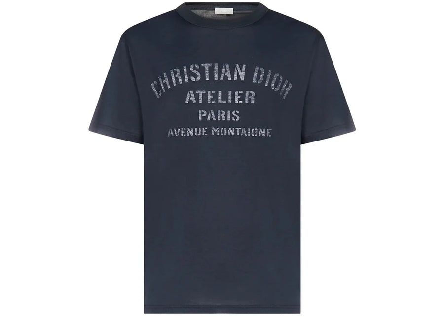 Dior Oversized Christian Dior Atelier T-Shirt Navy