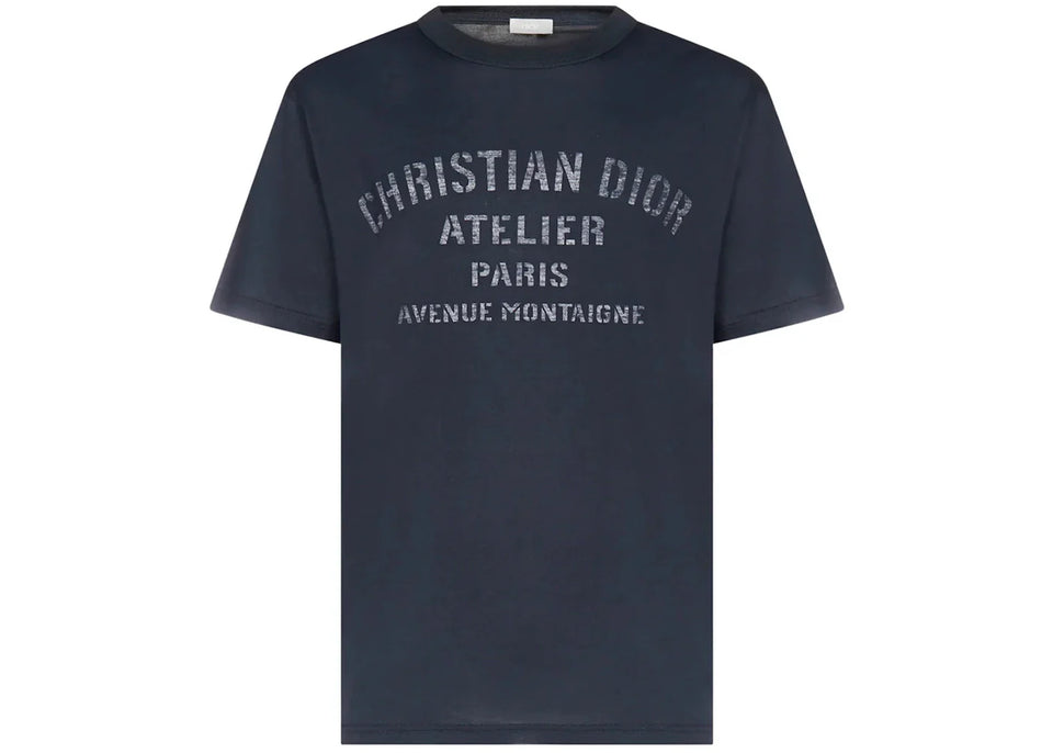 Dior Oversized Christian Dior Atelier T-Shirt Navy