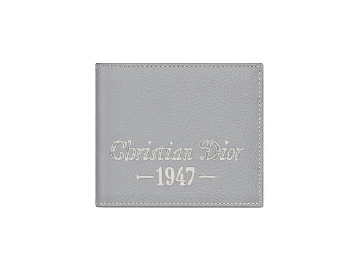 Dior by Birkenstock Christian Dior 1947 Signature (4 Card Slot/Coin Pocket) Wallet Dior Gray