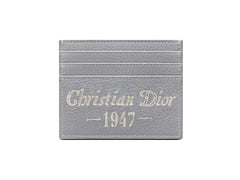 Dior by Birkenstock Christian Dior 1947 Signature (6 Card Slot) Card Holder Dior Gray