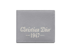 Dior by Birkenstock Christian Dior 1947 Signature (8 Card Slot) Wallet Dior Gray