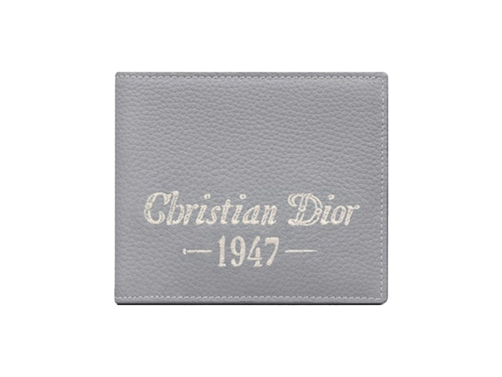 Dior by Birkenstock Christian Dior 1947 Signature (8 Card Slot) Wallet Dior Gray