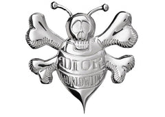 Dior And Shawn Brooch Silver-tone Brass