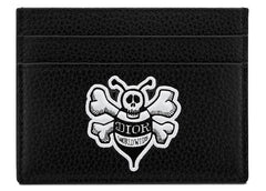 Dior And Shawn Card Holder Bee (4 Card Slot) Black