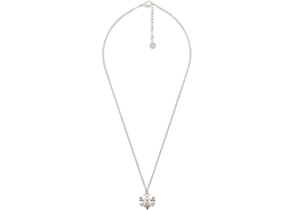 Dior And Shawn Pendant Necklace Silver