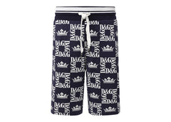 Dolce & Gabbana Crown D&G Logo Shorts Blue/White